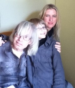 Cindy Lee, Paul, and Alexander, 2012. Photo by Denise Sullivan.