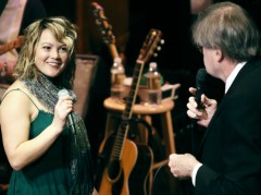 San Diego favorite Sara Watkins and Garrison Keillor on A Prairie Home Companion