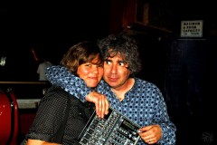 Fleminger with his wife, Heather Vorwerck