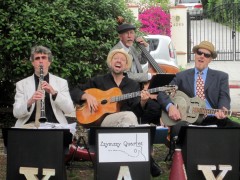 Zzymzzy Quartetat a recent gig.