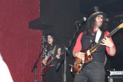 Charlotte Kemp Muhl and Sean Lennon at SXSW. Photo by Jon Kanis