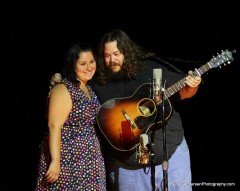 Berkley with daughter, Dakota. Photo by Dennis Andersen.