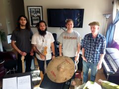 Juice Box (left to right): Louis Valenzuela, Omar Lopez, Matt Smith, Ed Kornhauser