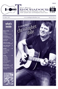 Christopher Dale Troubadour cover photo by Steve Covault