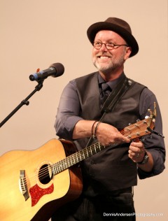 Bolland at the CD release of Two Pines, which earned him a nomination at the SDMA for best Americana album. Photo by Dennis Andersen.