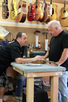 George advises a customer