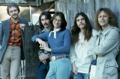 Poco ca. 1970: Rusty Young, George Grantham, Richie Furay, Timothy B. Schmitt, Paul Cotton