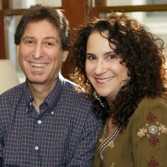 Yale Strom and Elizabeth Schwartz. Photo by John Hancock.