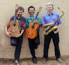 Longtime friends Peter Sprague, Fred Benedetti, Tripp Sprague